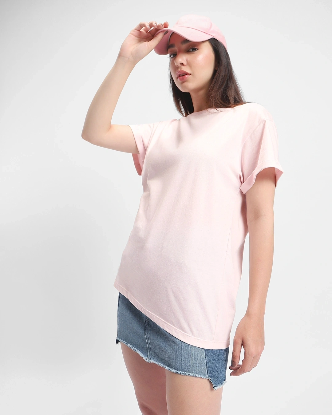 women-s-pink-boyfriend-t-shirt-547415-1686300414-1.webp Women's Pink Boyfriend T-shirt - Image 1